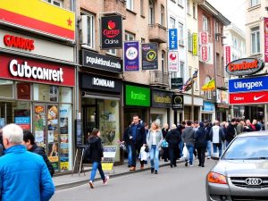 Scene cu francize internaționale populare în România.