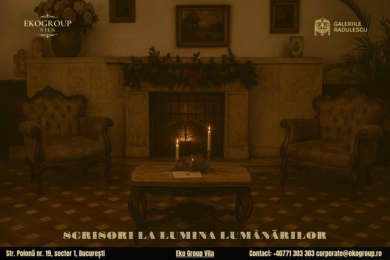 Scrisoare de Crăciun în Epoca Interbelică: Magia Anilor ’30 la Eko Group Vila 2 Scrisoare de Crăciun în Epoca Interbelică: Magia Anilor ’30 la Eko Group Vila